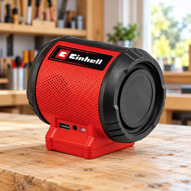 Hovedbilde Einhell batteridrevet høyttaler TC-SR 18 Li BT - Solo
