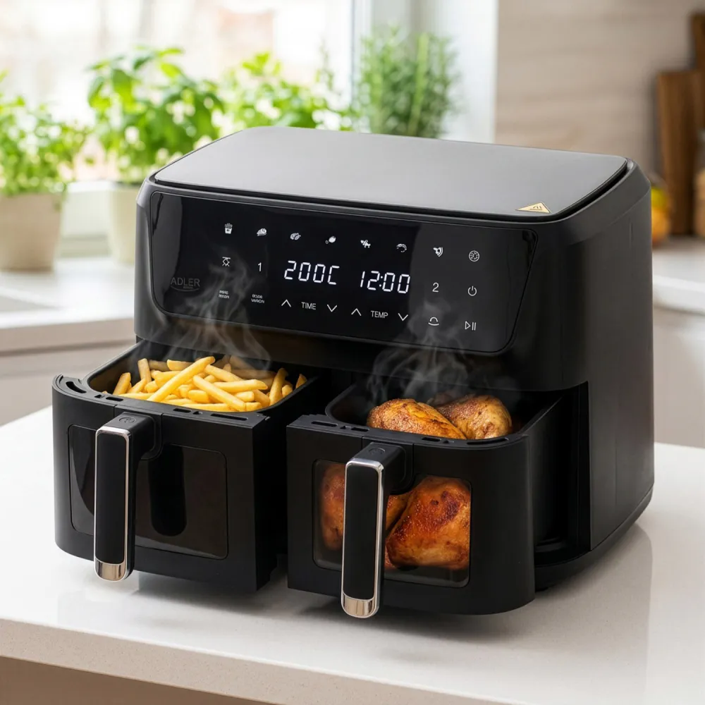 Dobbel airfryer 11L AD 6324 – Adler