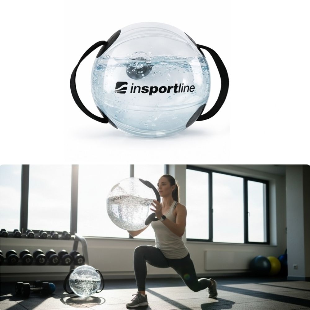 inSPORTline Flowball treningsball 30 cm | 15 kg