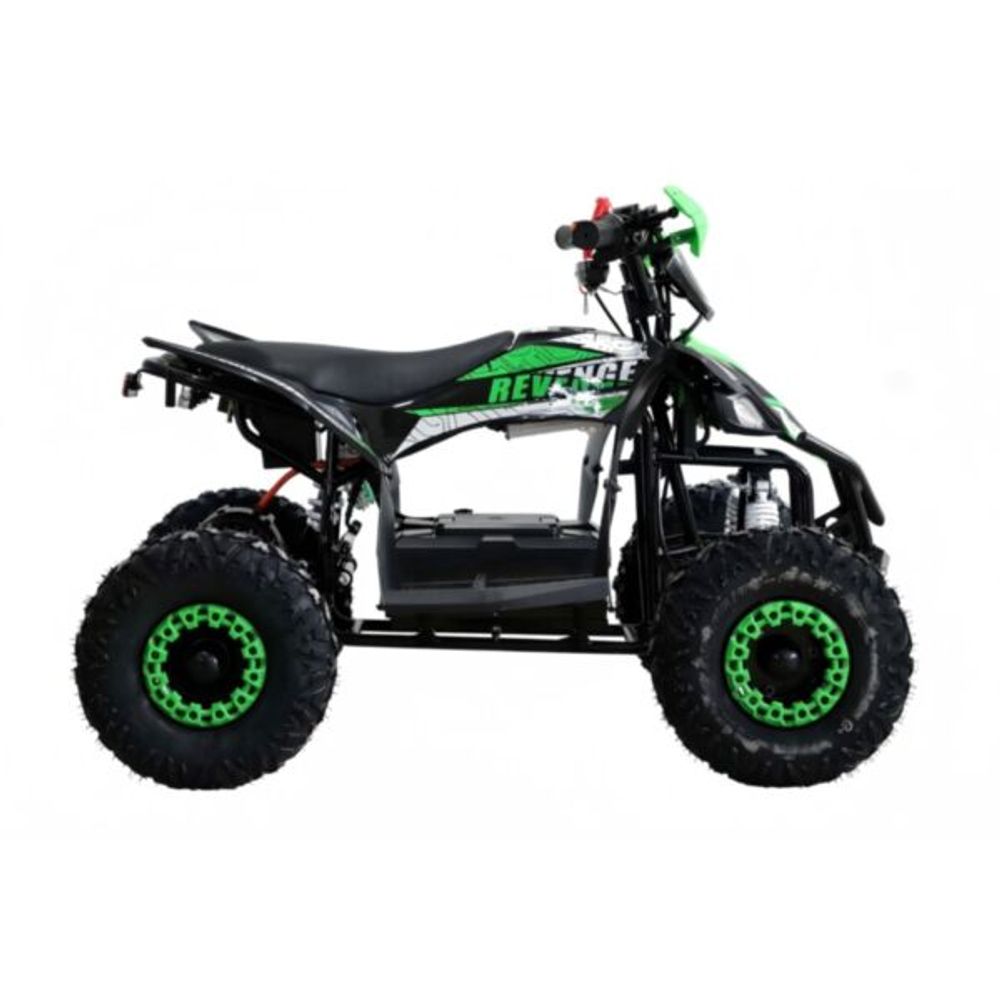 Revenge EL ATV Grønn – Kardangdrift og børsteløs 1500W motor