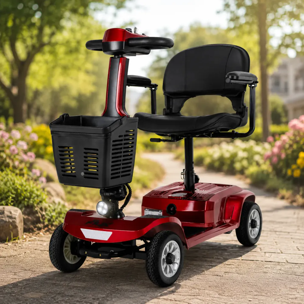 Mobilitetsscooter eFlux M1 - rød/sort