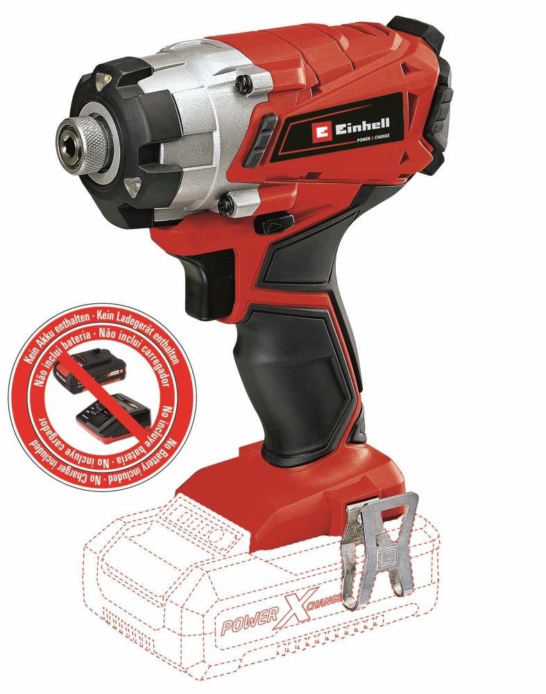 Einhell TE-CI 18/1 Slagskrumaskin 140 Nm. 18V u/batteri og lader