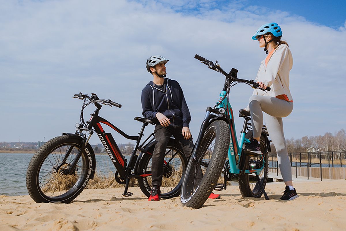 JOBOBIKE Robin elsykkel fatbike 250W - 120km