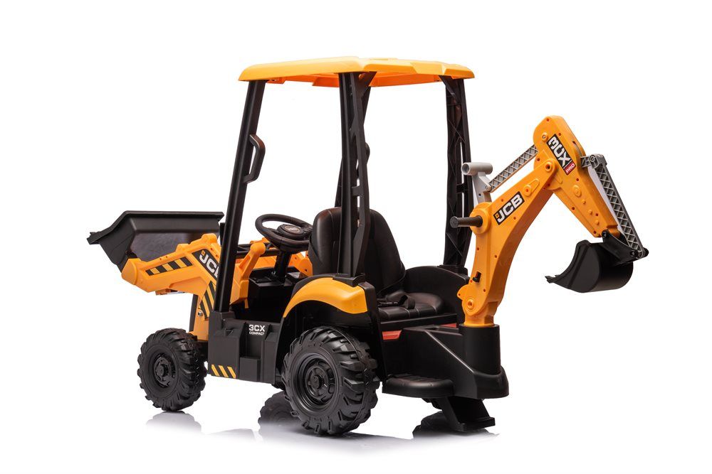 JCB Gravemaskin og Traktor 12V – Lekebil for små byggere