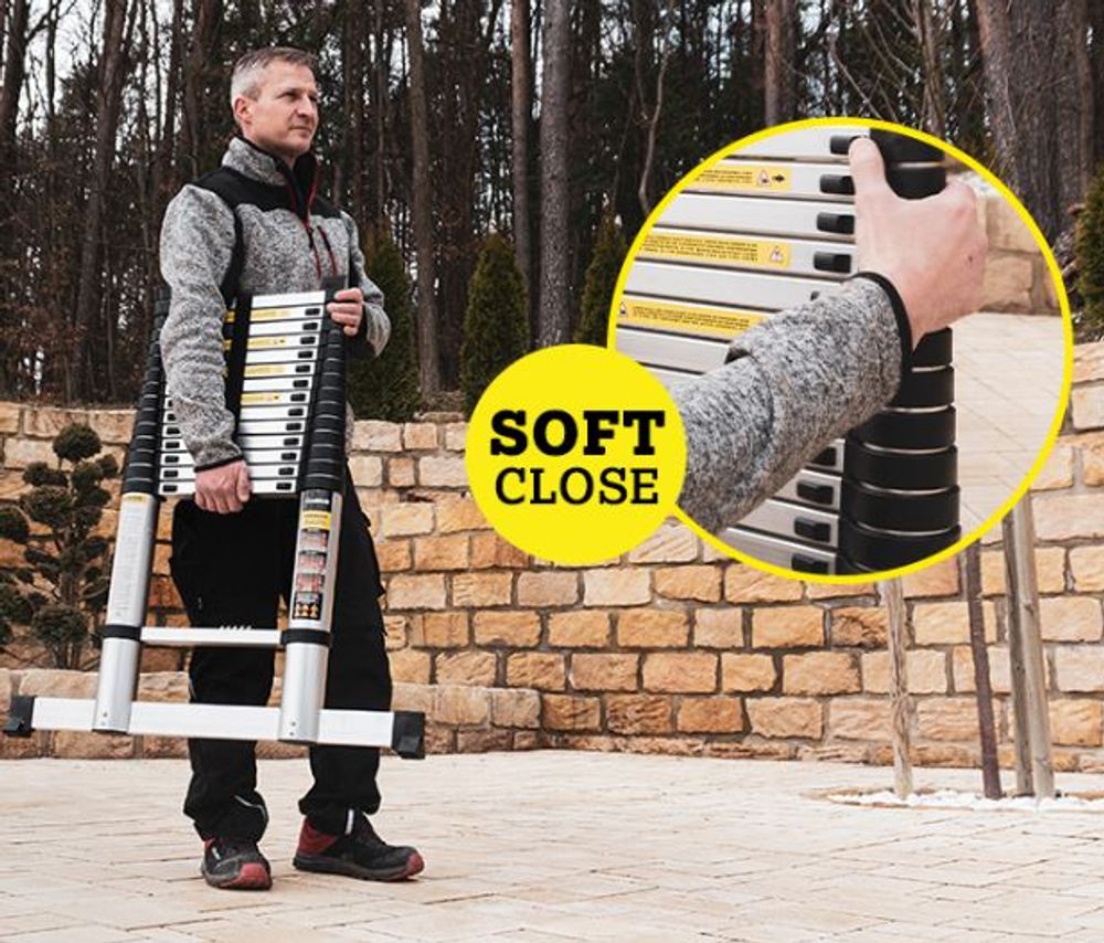 DEMO - Teleskopstige 4,4 m - softclose