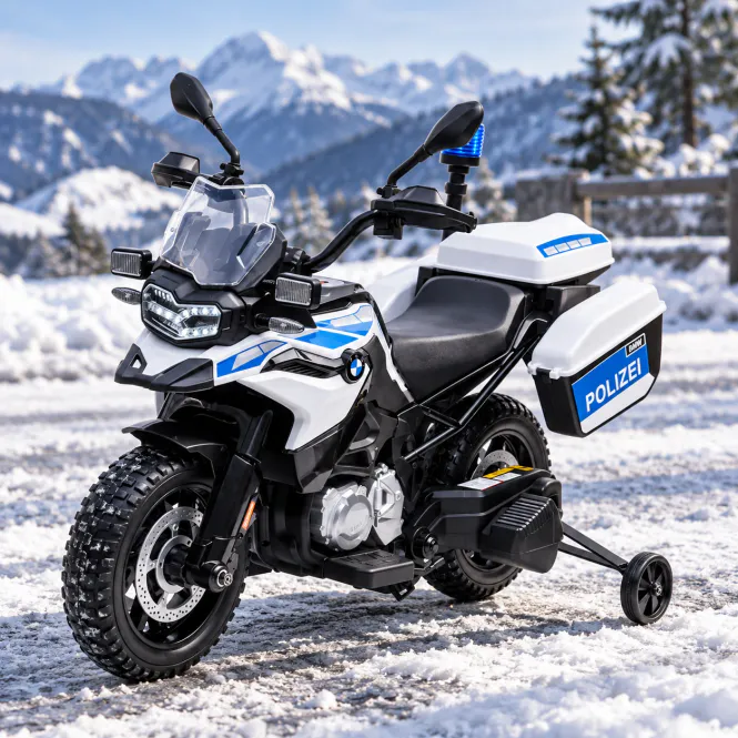 Hovedbilde BMW F850 GS elektrisk politimotorsykkel barn 3-7 år