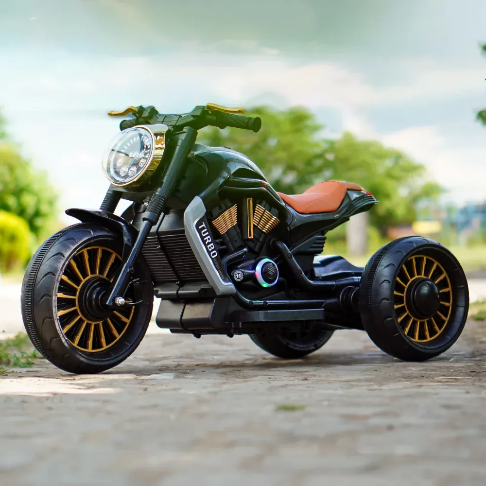 SuperMoto elektrisk motorsykkel for barn – 70W, 12V, Bluetooth