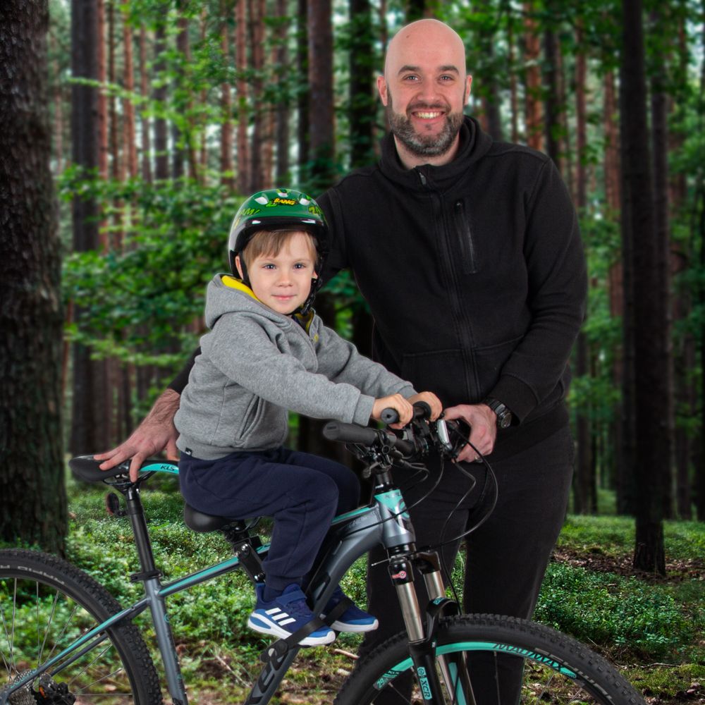 Barnesete til sykkel inSPORTline Mousino