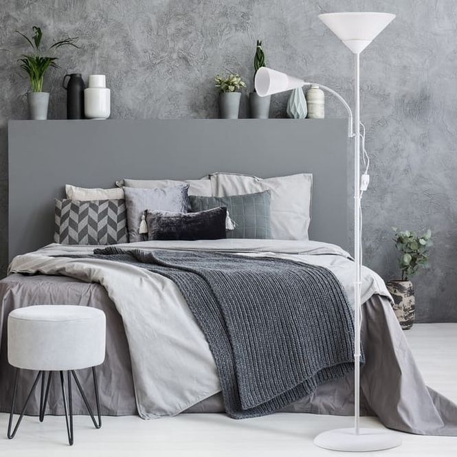 Hovedbilde Gulvlampe Alissa - hvit