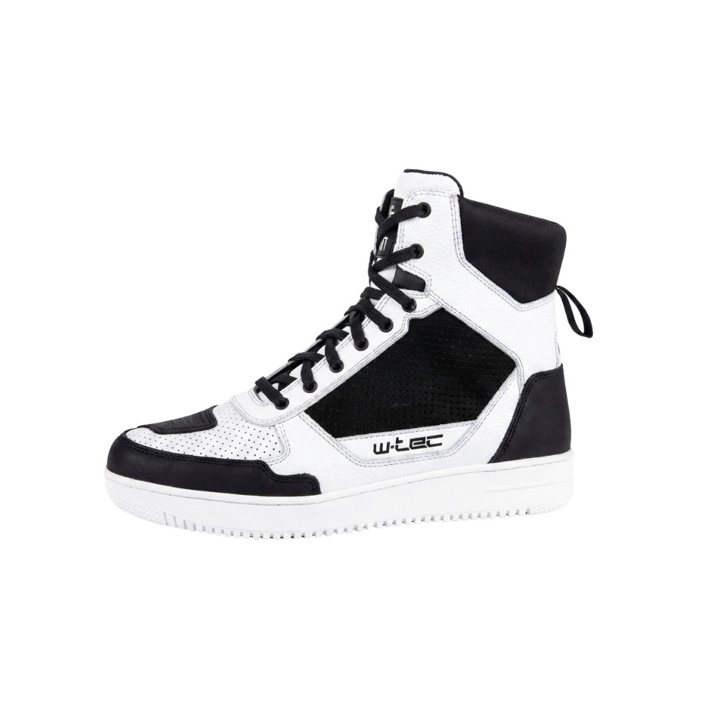 W-TEC Bastige MC-støvler – sneakerstil i skinn
