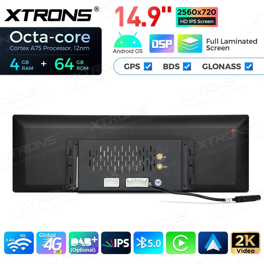 Mercedes-Benz W166 - X166 Android DAB+ Stereo | 14.9