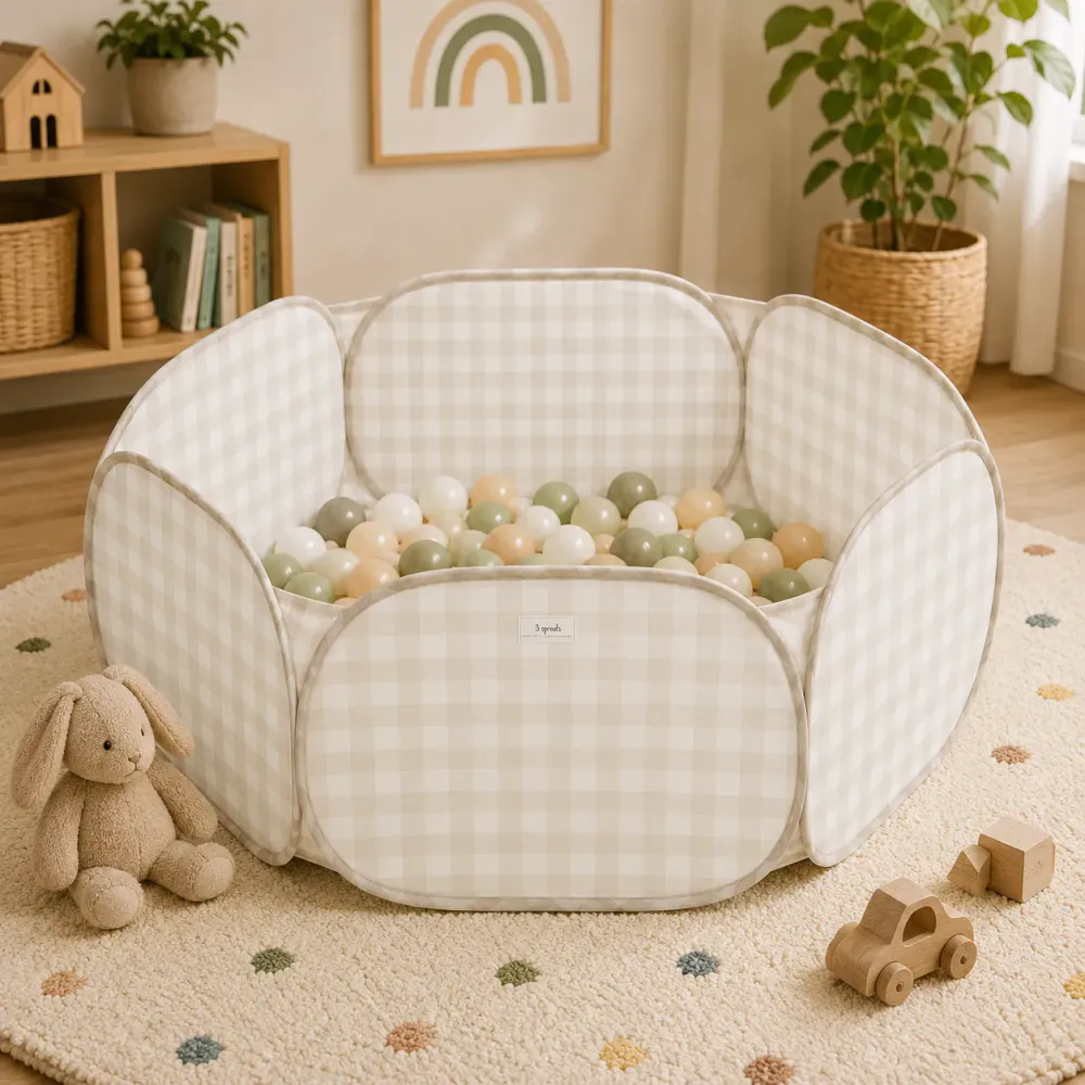 3 Sprouts ballbasseng - Gingham