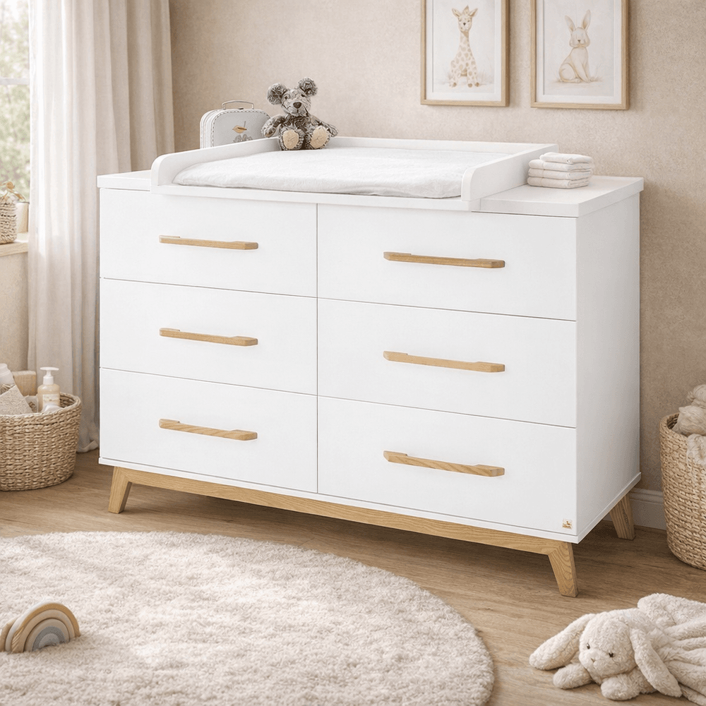 Pinolino Riva stellekommode - ekstra bred