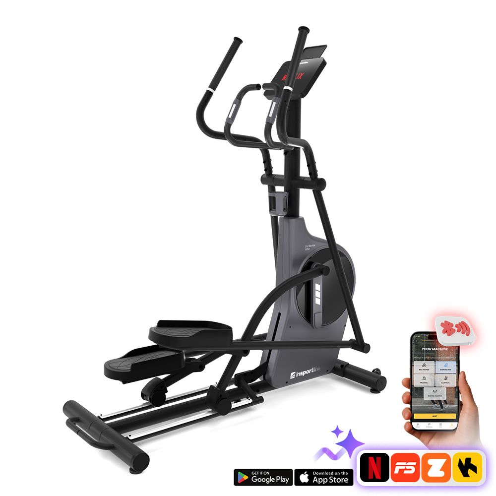 inSPORTline ZenStride 600 ellipsemaskin med appstyring