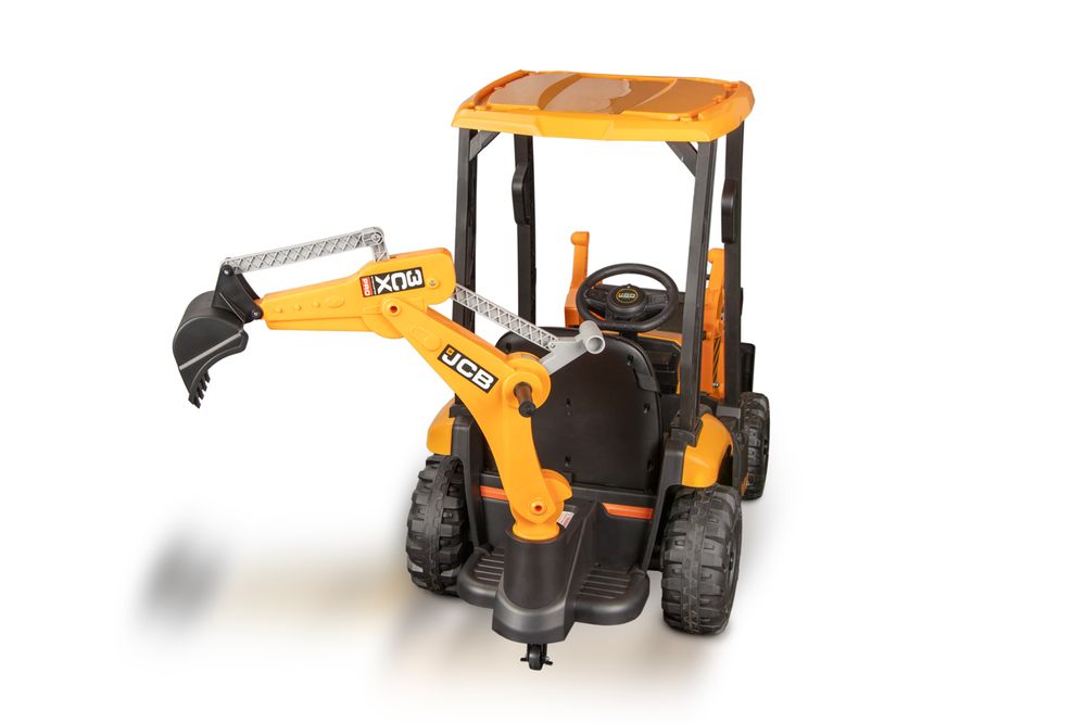 JCB 4-i-1 Traktor for barn 12V med fjernkontroll