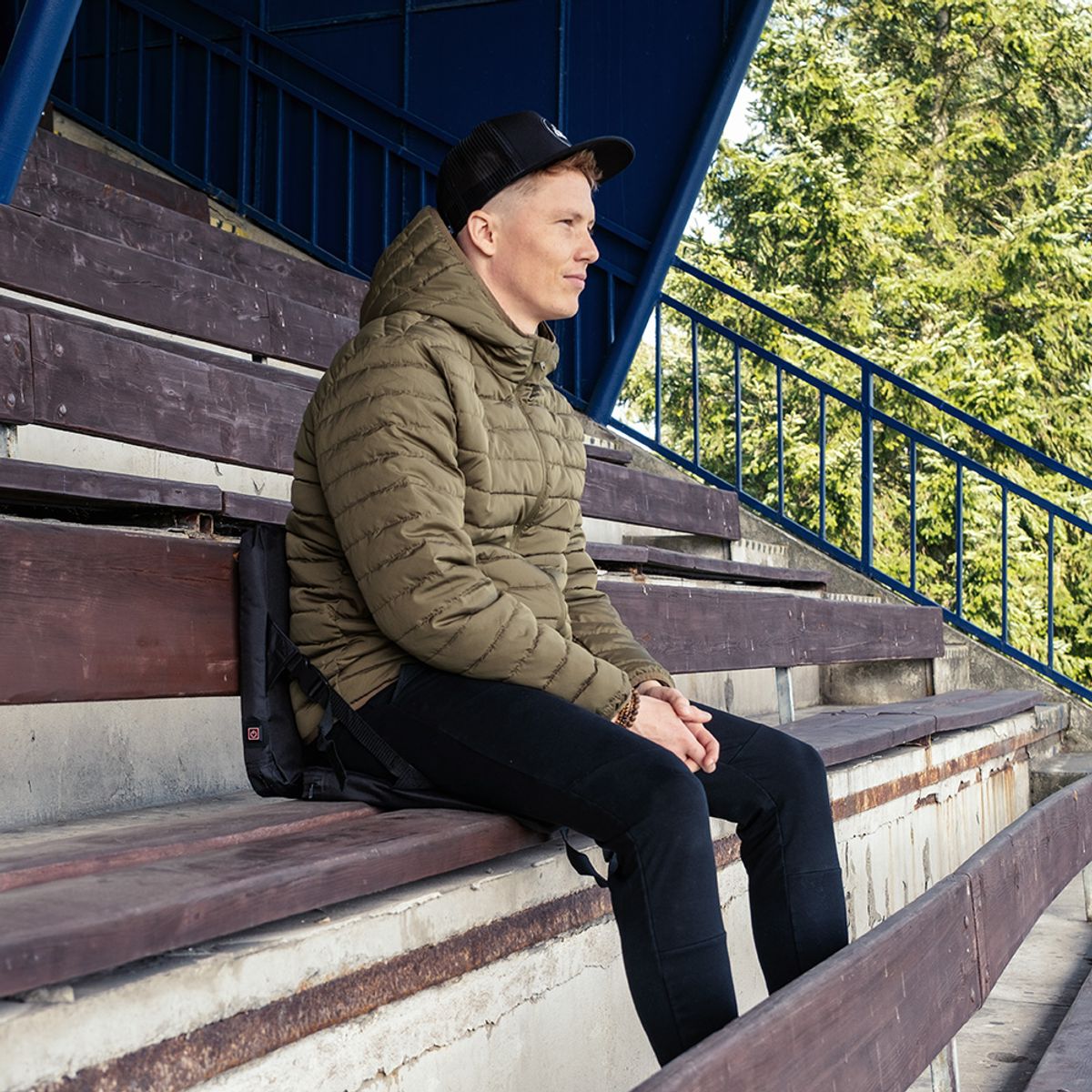 Bærbart oppvarmet sitteunderlag sete - W-TEC Alytus