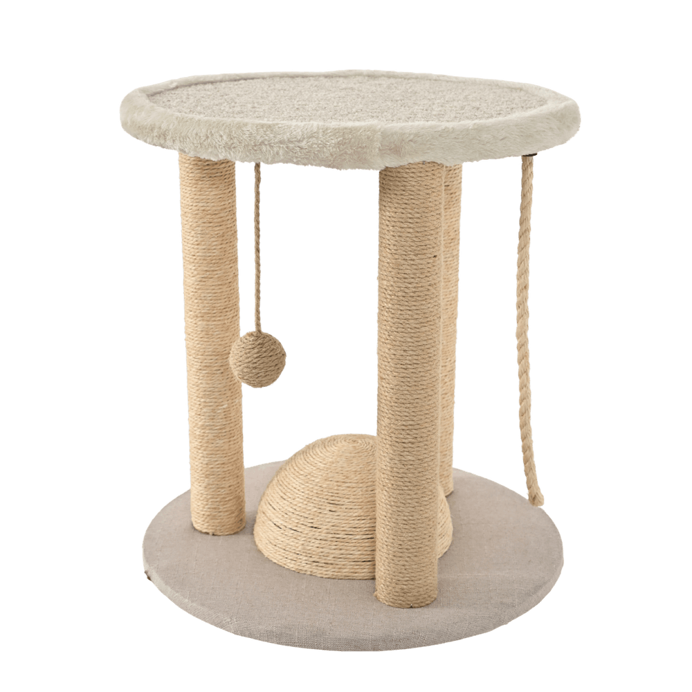 Kompakt kloretårn med 3 klorestolper – beige