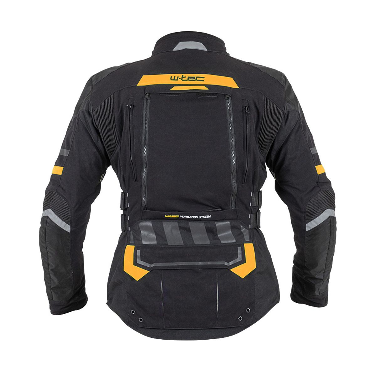 Motorsykkeljakke W-TEC Aircross - 3 lags - black/gold