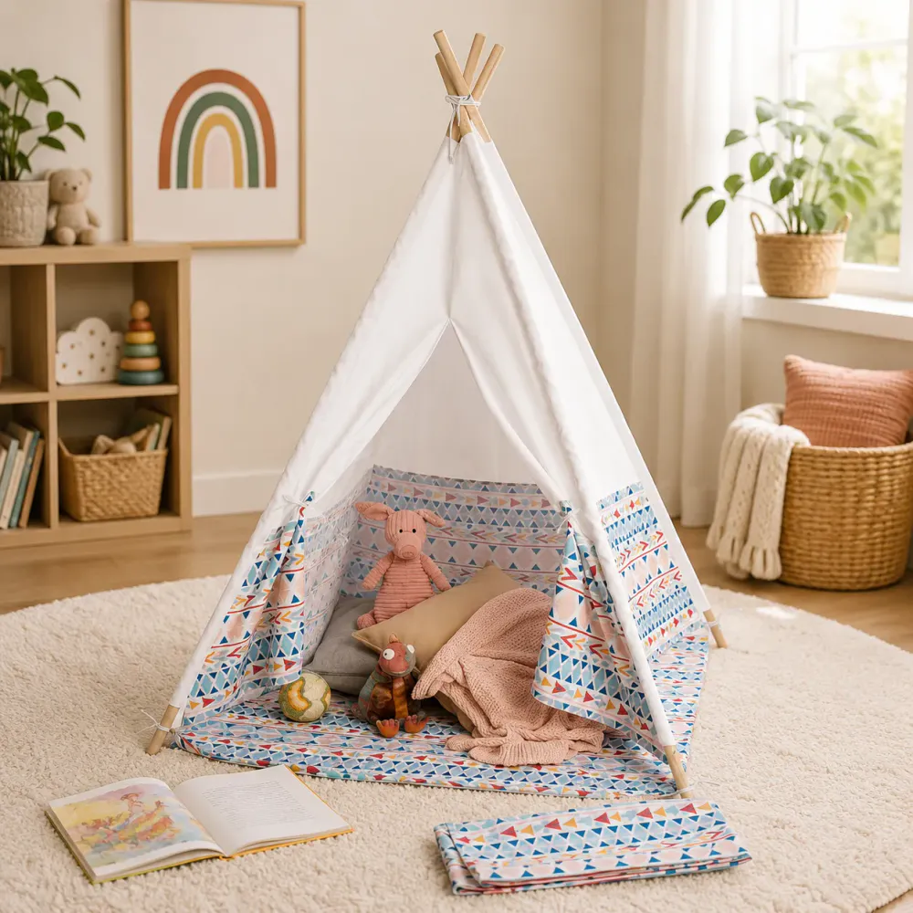 Pinolino Naira tipi-telt med bunnmatte