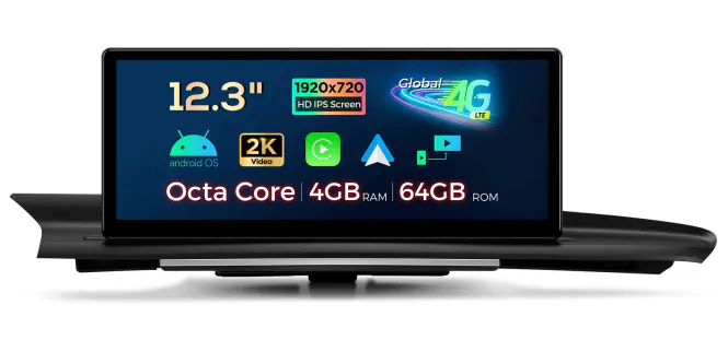 Hovedbilde Android DAB+ bilstereo for Audi A6 A7 | 12.3