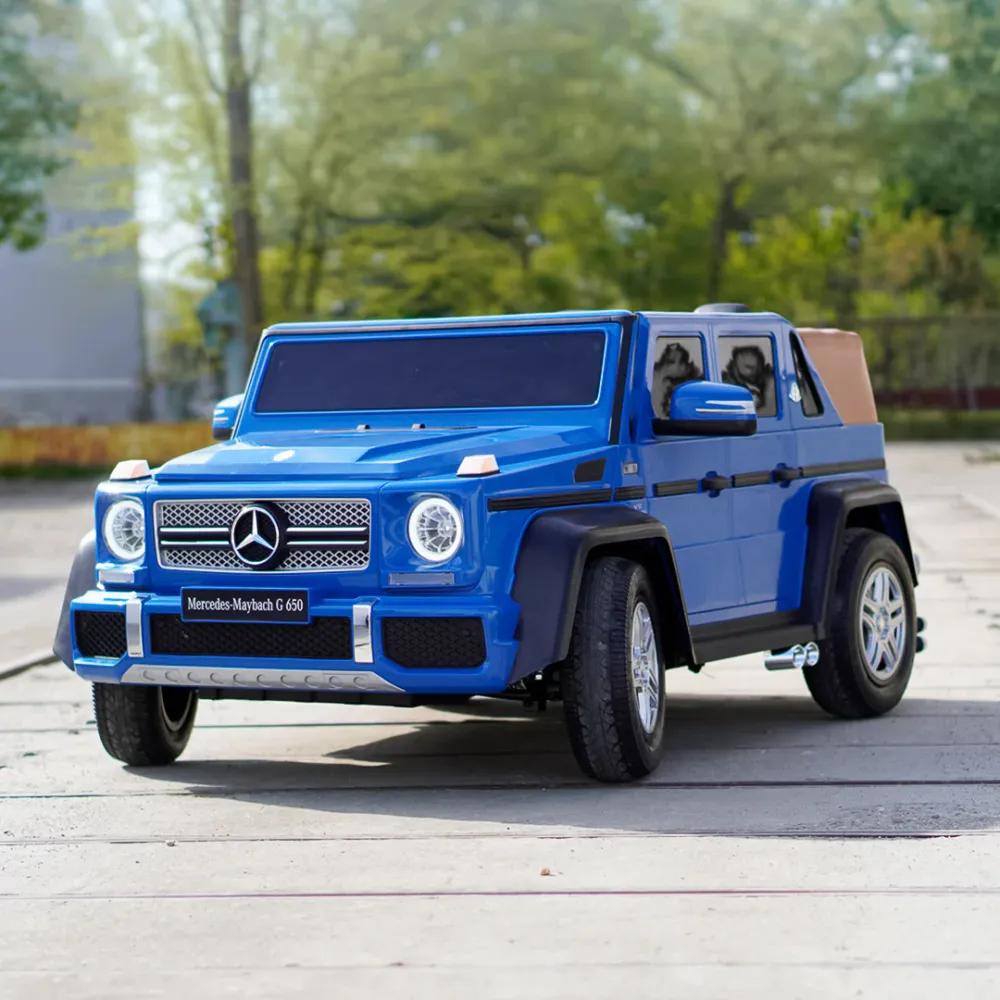 Elektrisk bil Mercedes G650 Maybach XXL 24 V - 5–14 år - blå