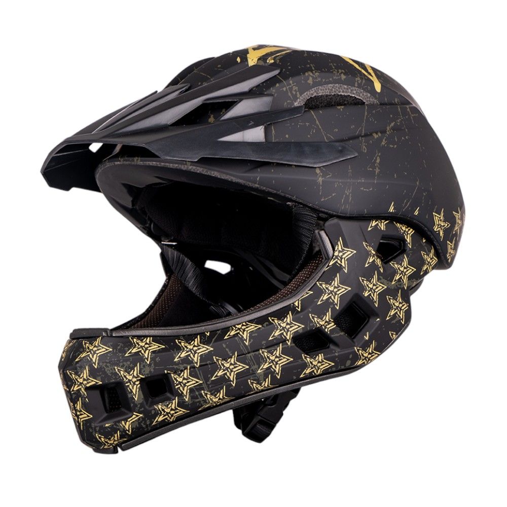 Downhill Hjelm W-TEC Delgada - Golden Stars
