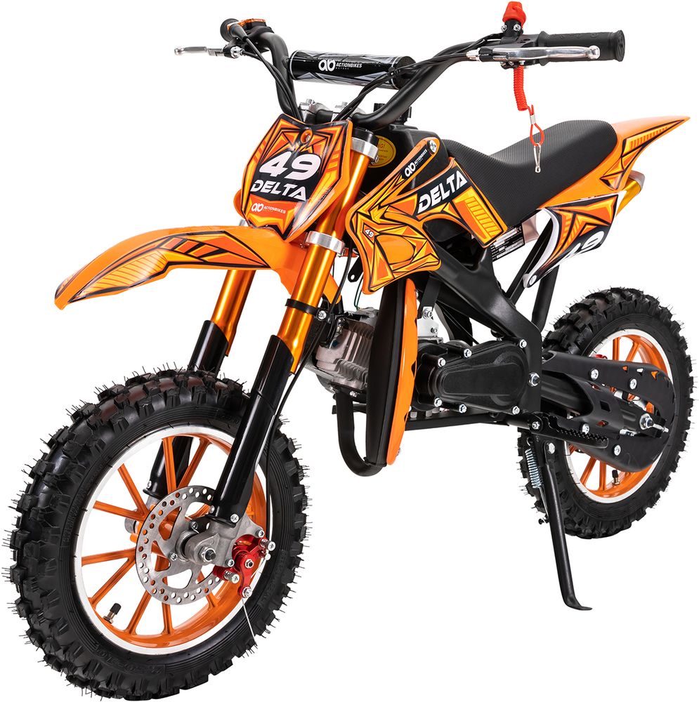 Mini Crossbike Delta 49 cc 2-takt - Oransje