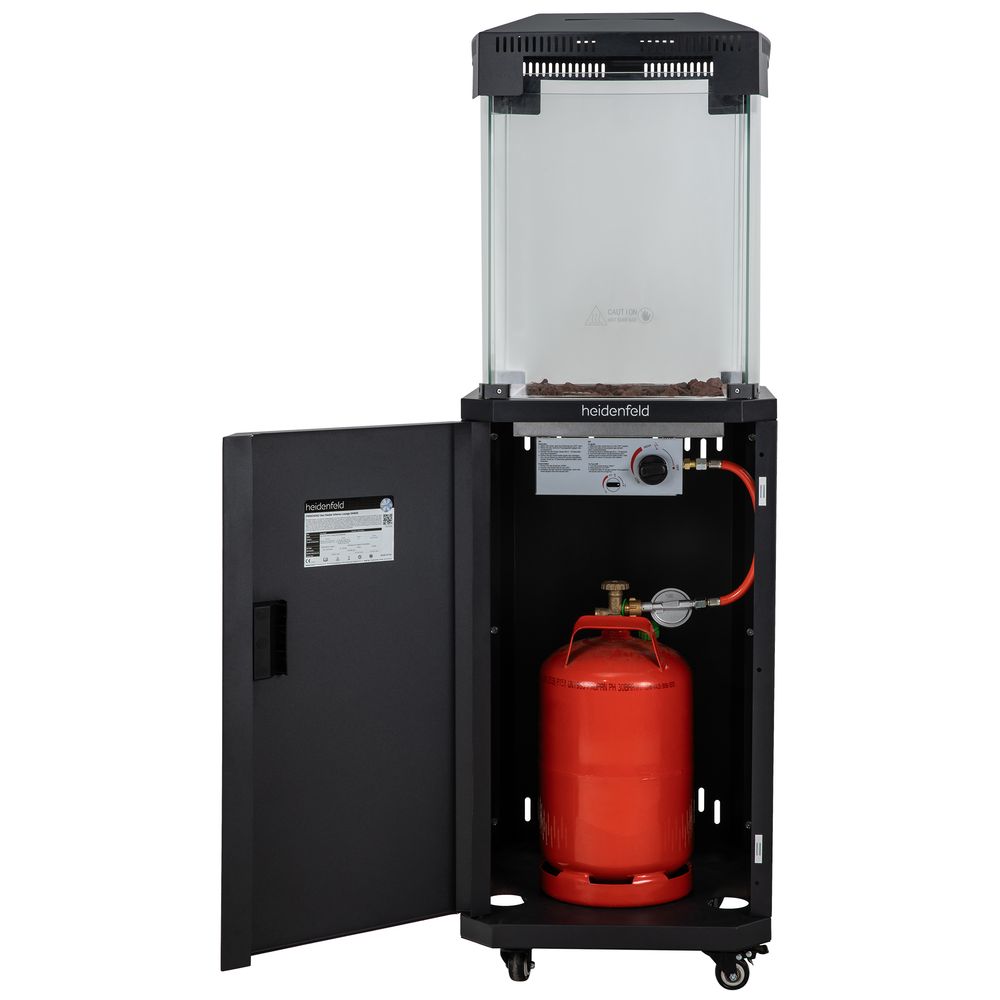 Gass terrassevarmer Inferno Lounge GH600 11 kW Heidenfeld - fargevalg