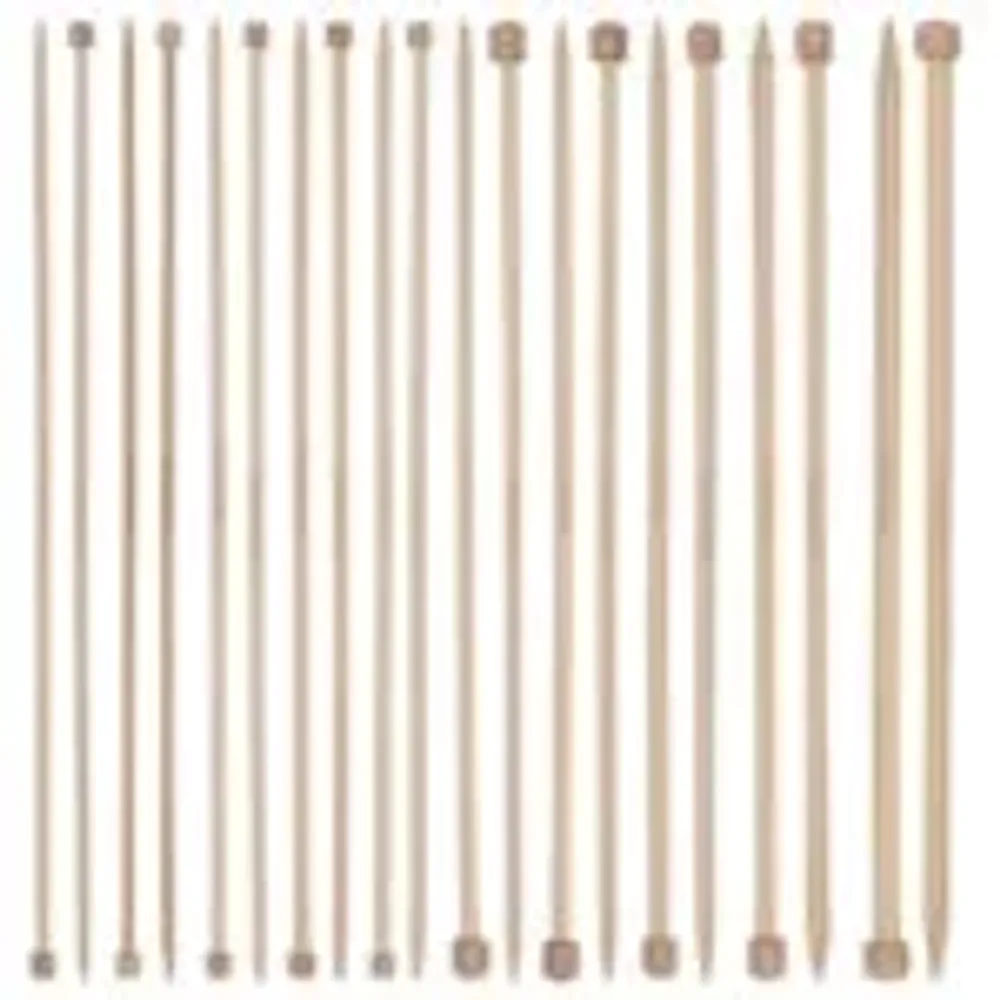 Parpinnesett i bambus 3,0–8,0 mm 10 stk – Prym