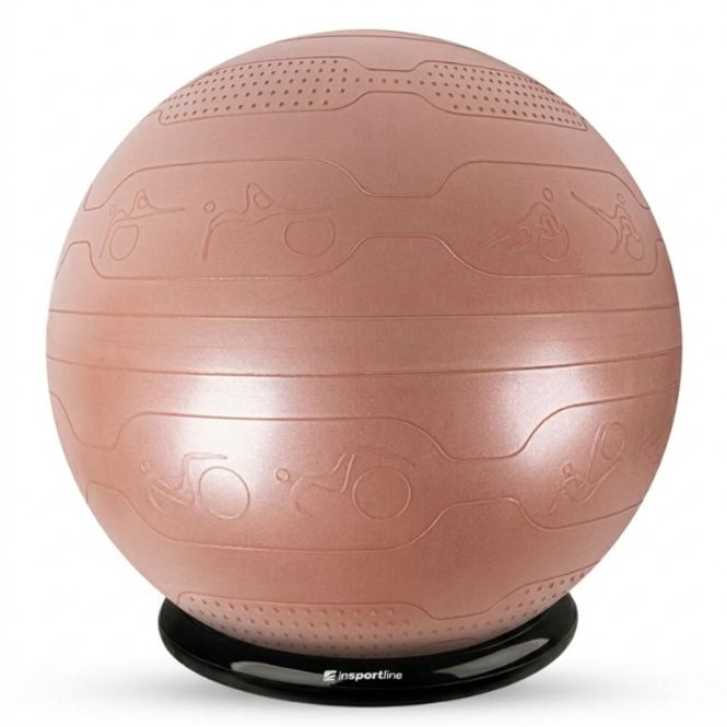 Hovedbilde Treningsball 65 cm med base inSPORTline fargevalg