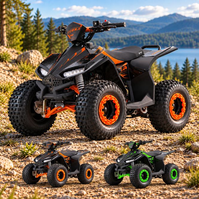 Hovedbilde Nitro Motors Cooba 125cc barne ATV fargevalg