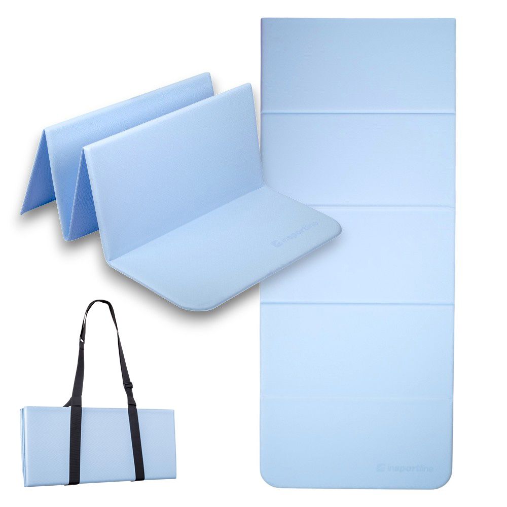 Sammenleggbar Treningsmatte 145 × 61 × 1 cm - inSPORTline Lantemi