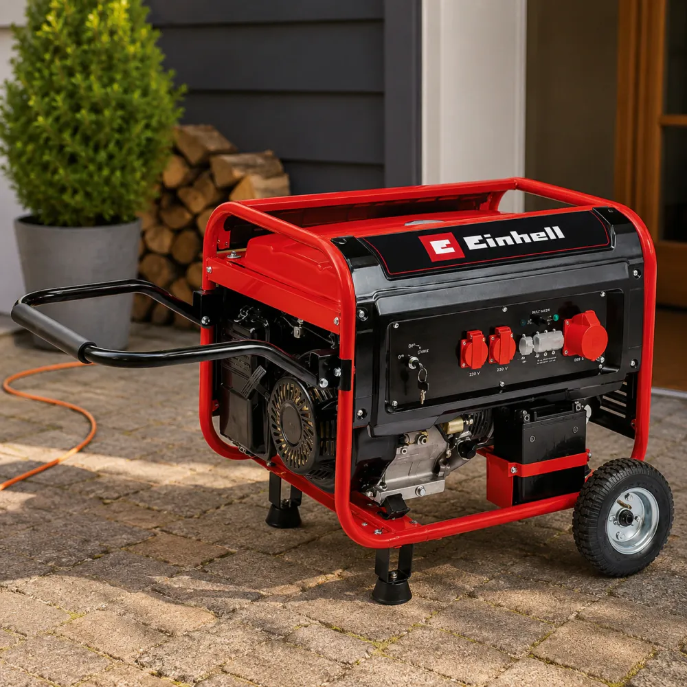 Bensinaggregat Einhell TC-PG 65/E5 4800 W – 230/400 V