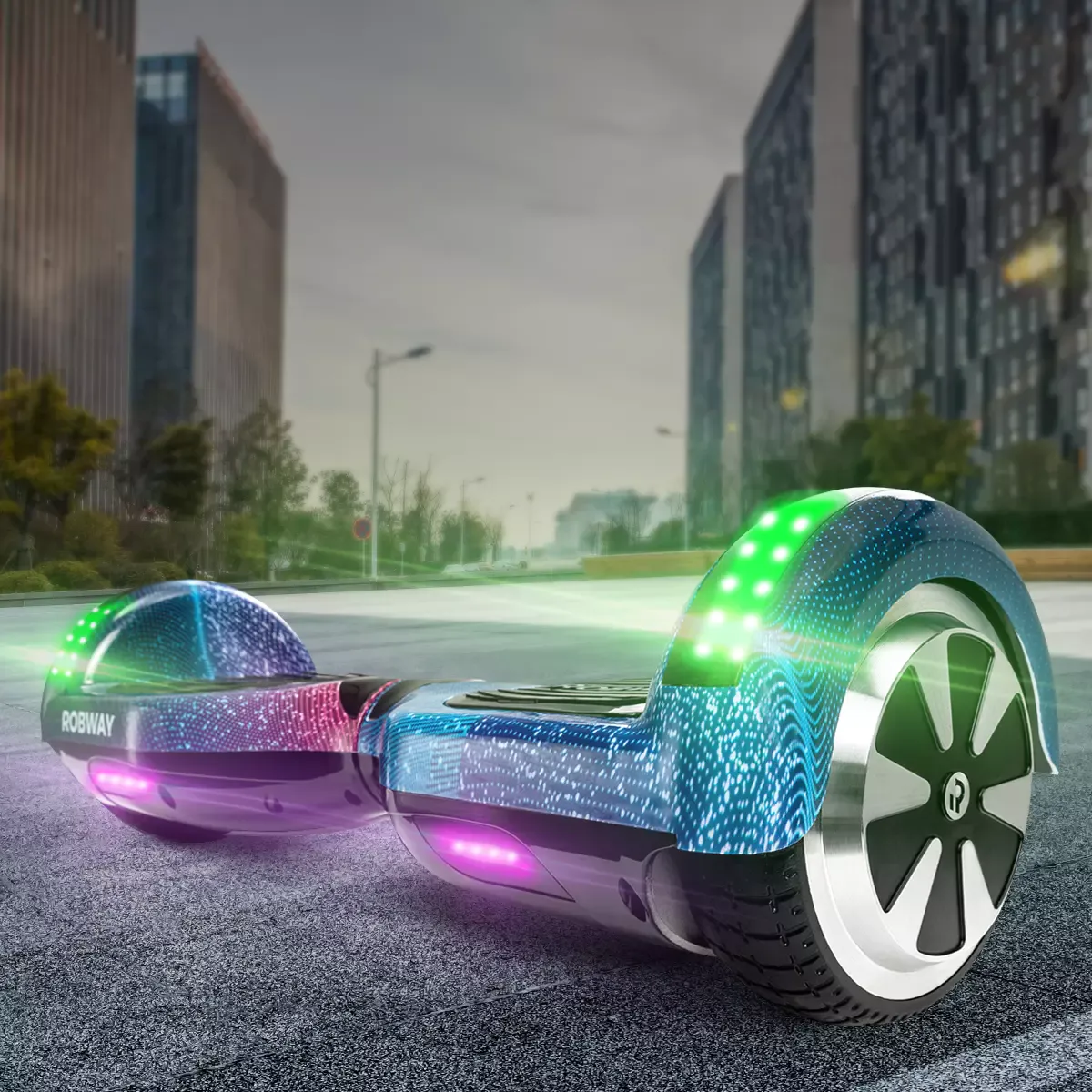 Hoverboard - Robway 700 w - Bluetooth - LED - fargevalg