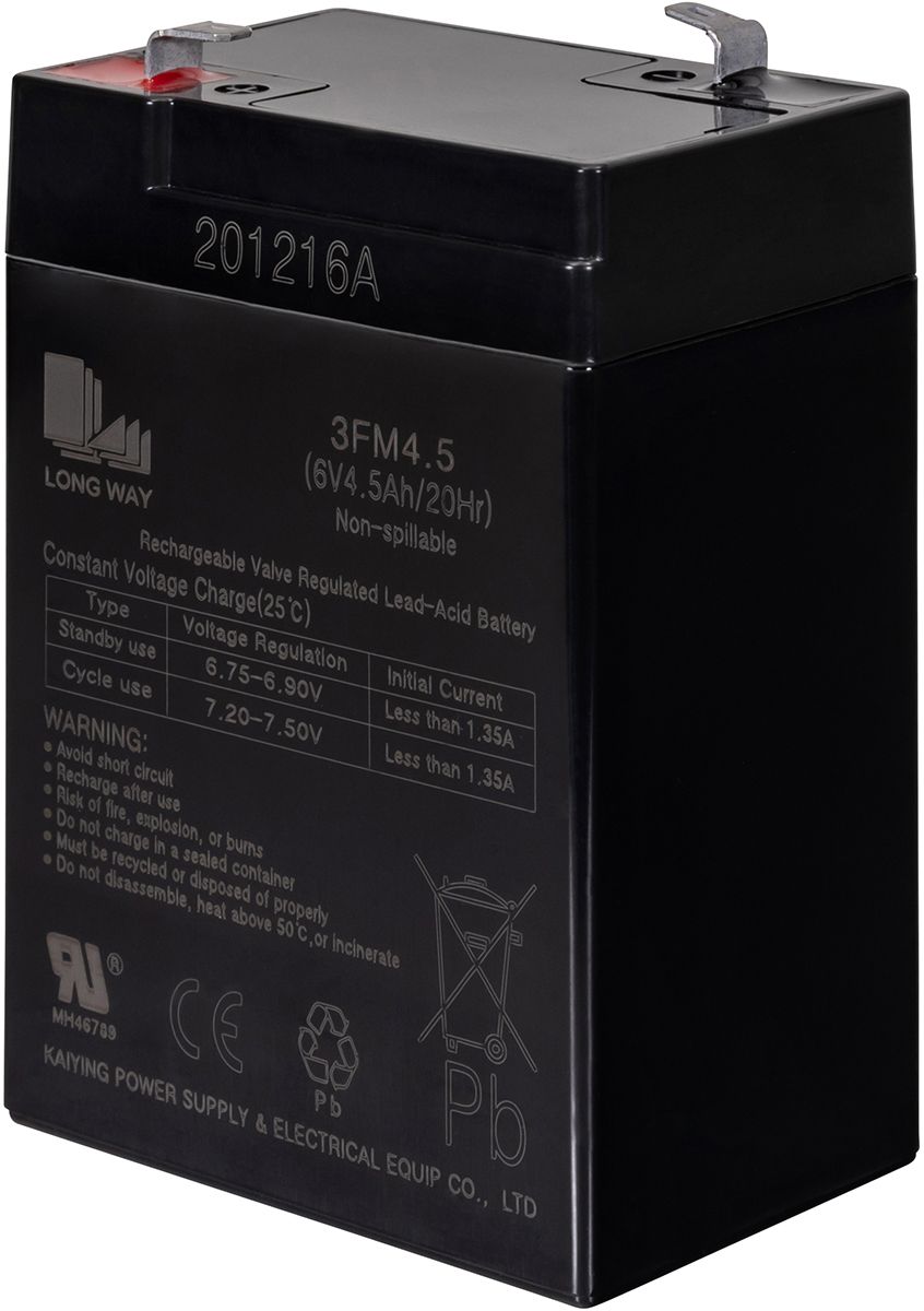 Universalbatteri 3FM4,5 6V 4,5Ah for Elektriske Barnebiler