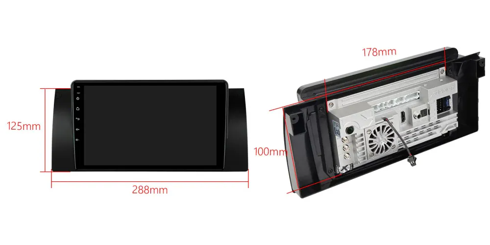 BMW X5 E53 Android 13 DAB+ 9