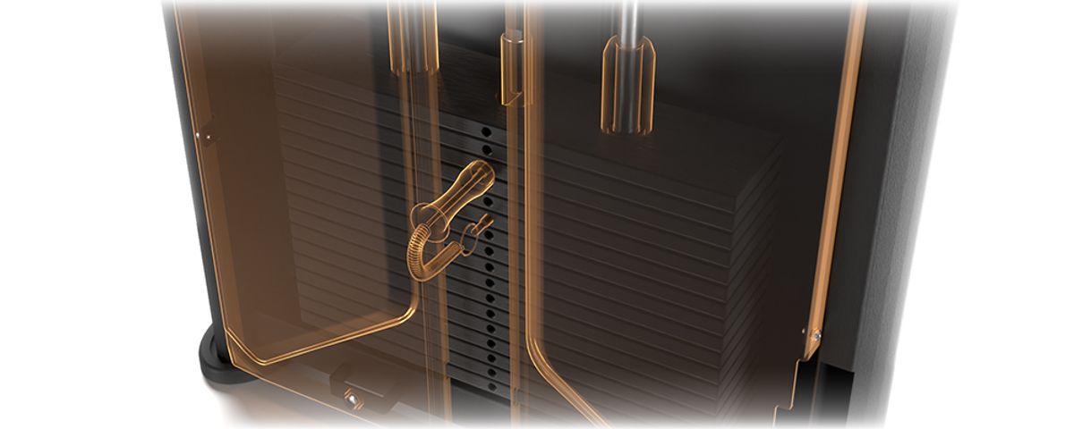 Benpress/legghevingsmaskin i SPORTline Velocer LP120 proff