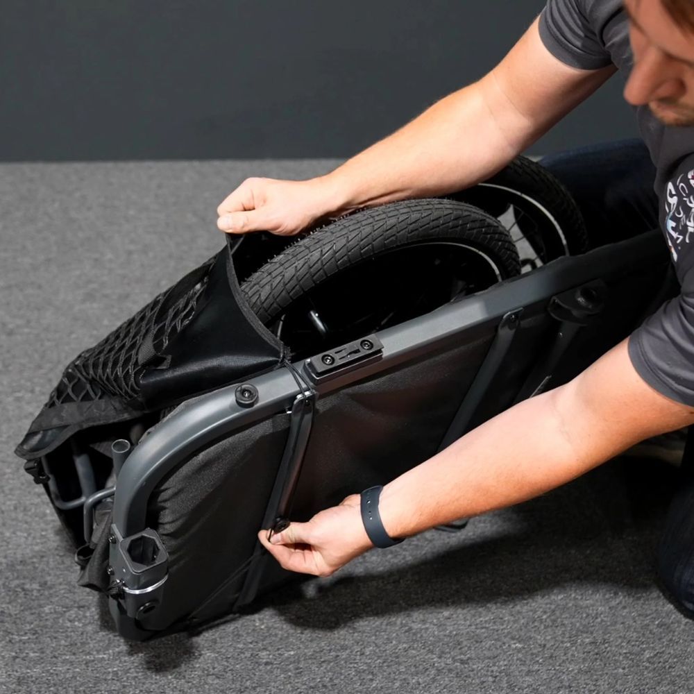 Sykkeltilhenger TaXXi med lastekapasitet opptil 45 kg