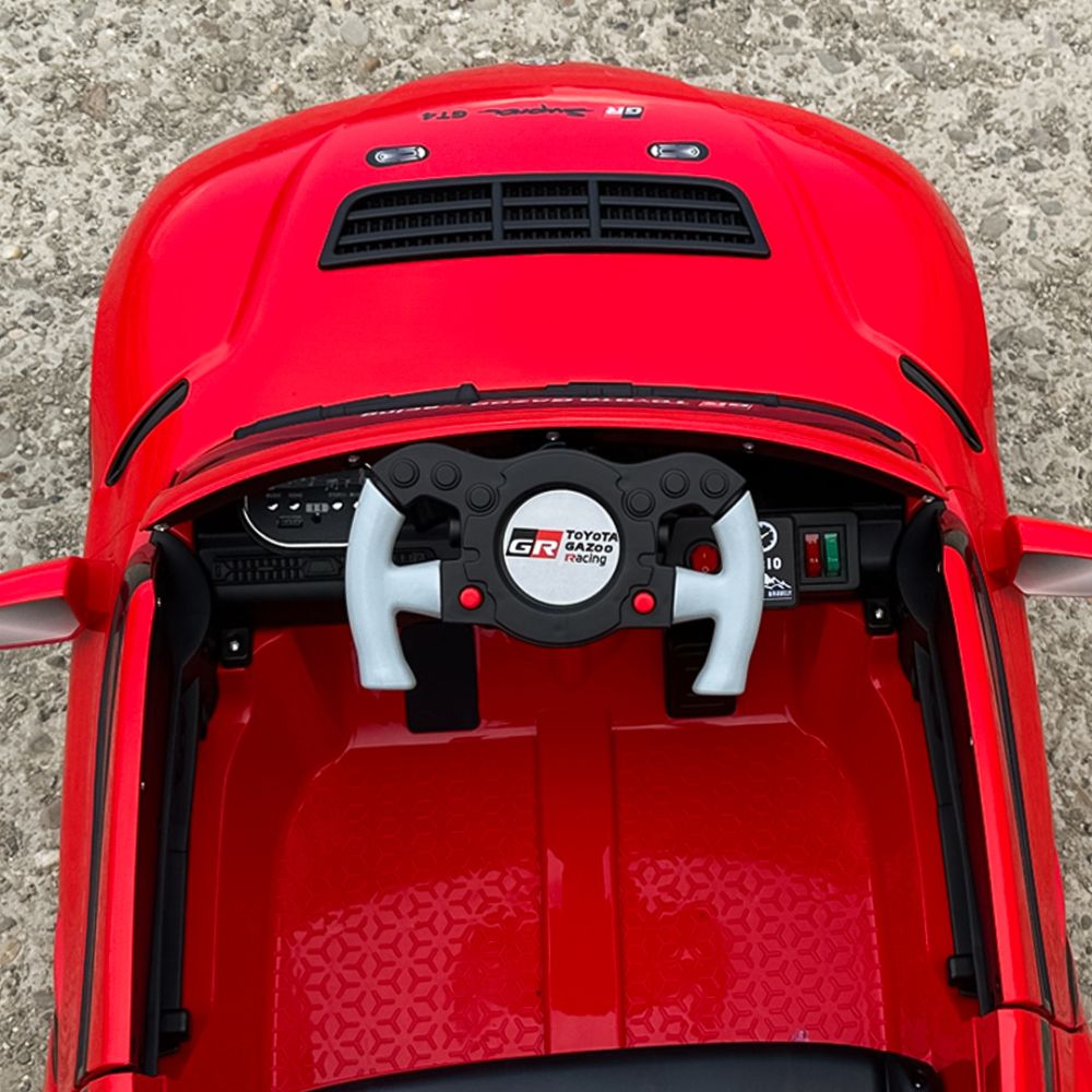Toyota Supra GR elektrisk barnebil 12V 90W