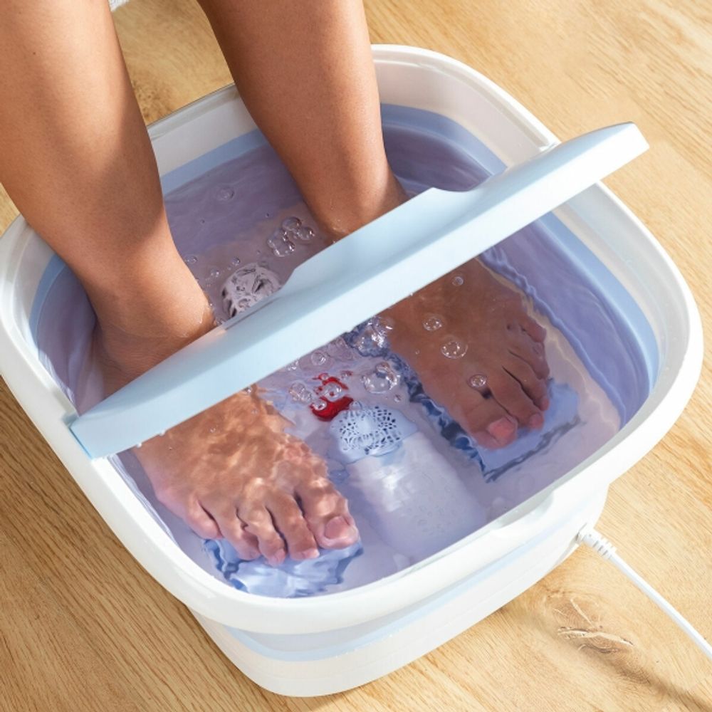 Sammenleggbart Fotspa med Hydromassasje