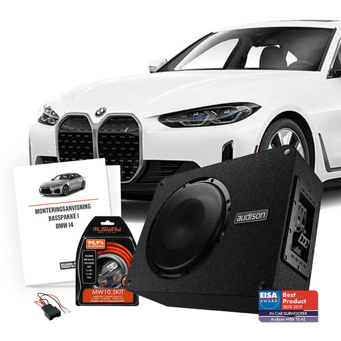 Hovedbilde Basspakke for BMW i4 (2021 ->) med 10