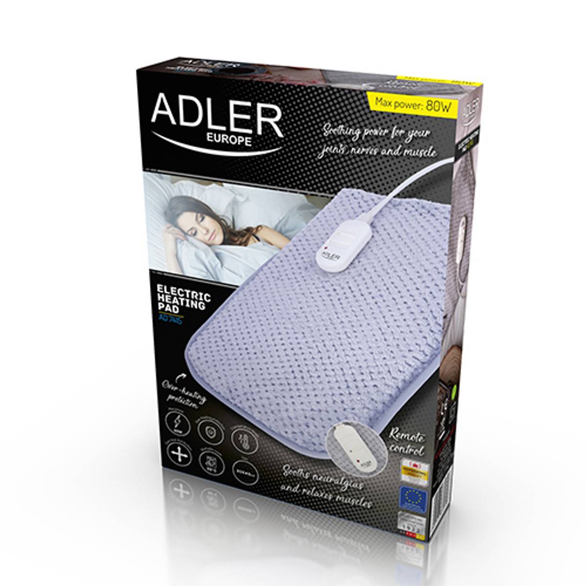 Adler AD 7415 Teppevarme - pute