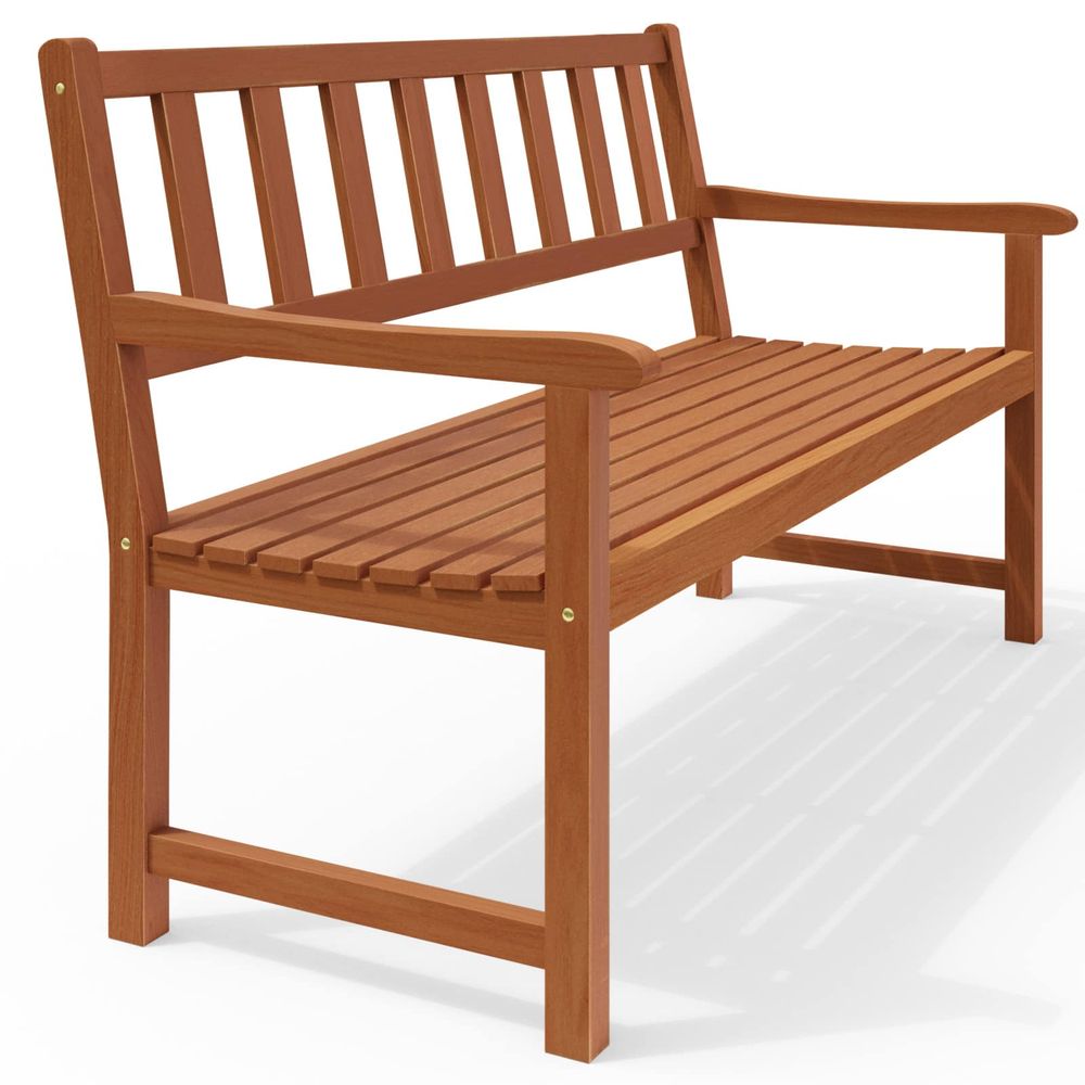 Kensington hagebenk 2-seter 120 cm brun akasietre