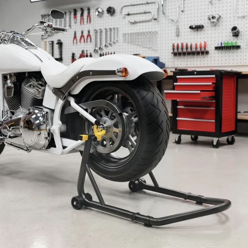 Universal bakhjulsstøtte motorsykkel – 544 kg
