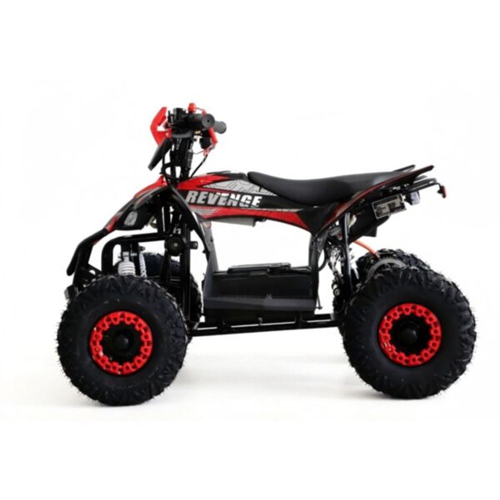 Revenge EL ATV Rød – Kardangdrift og børsteløs 1500W motor