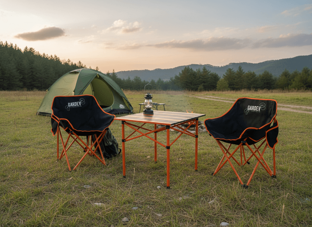 Campingsett - Sammenleggbart Sett