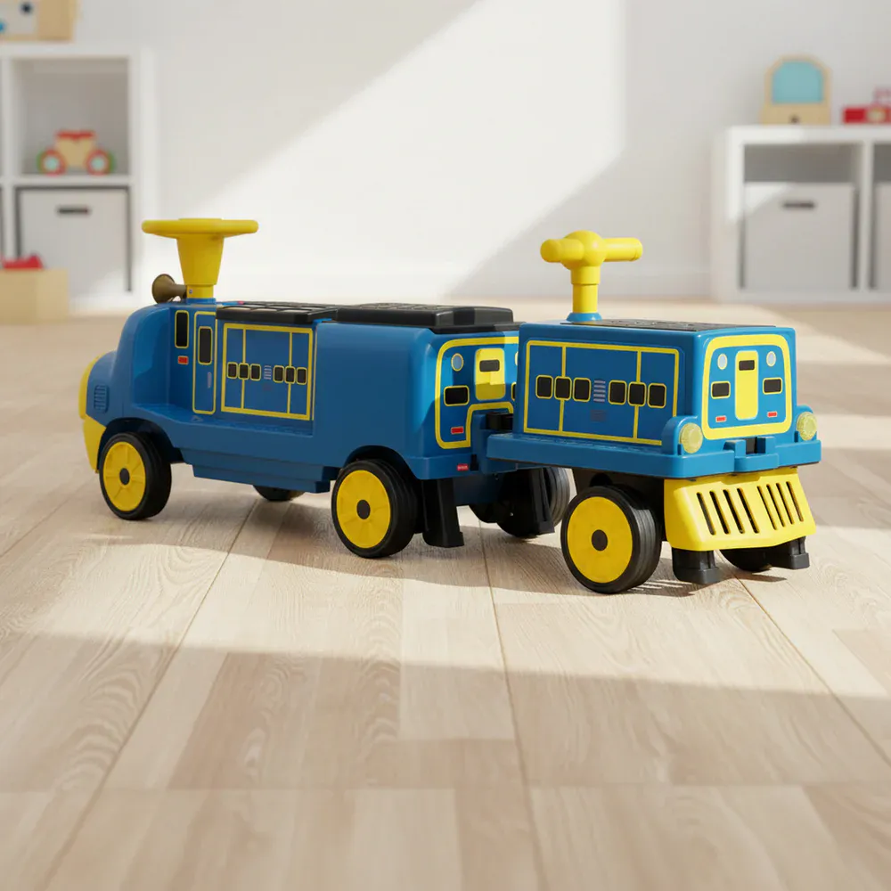 CHUGGINGTON elektrisk tog med 2 vogner – 12V 180W