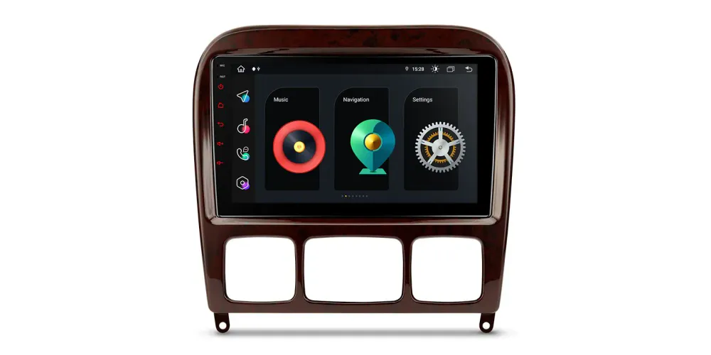 Android bilstereo Mercedes S-Klasse W220 1998–2005 4G