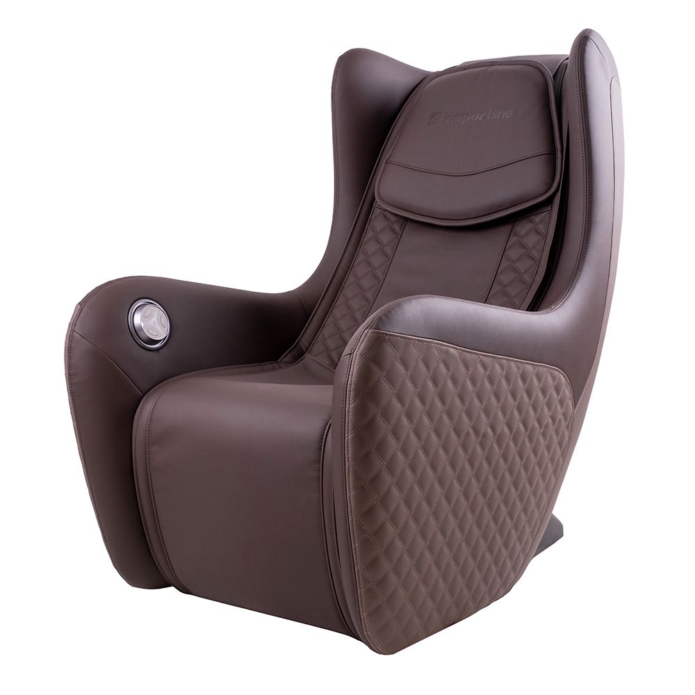 Massasjestol inSPORTline Verceti - sort/brun/beige