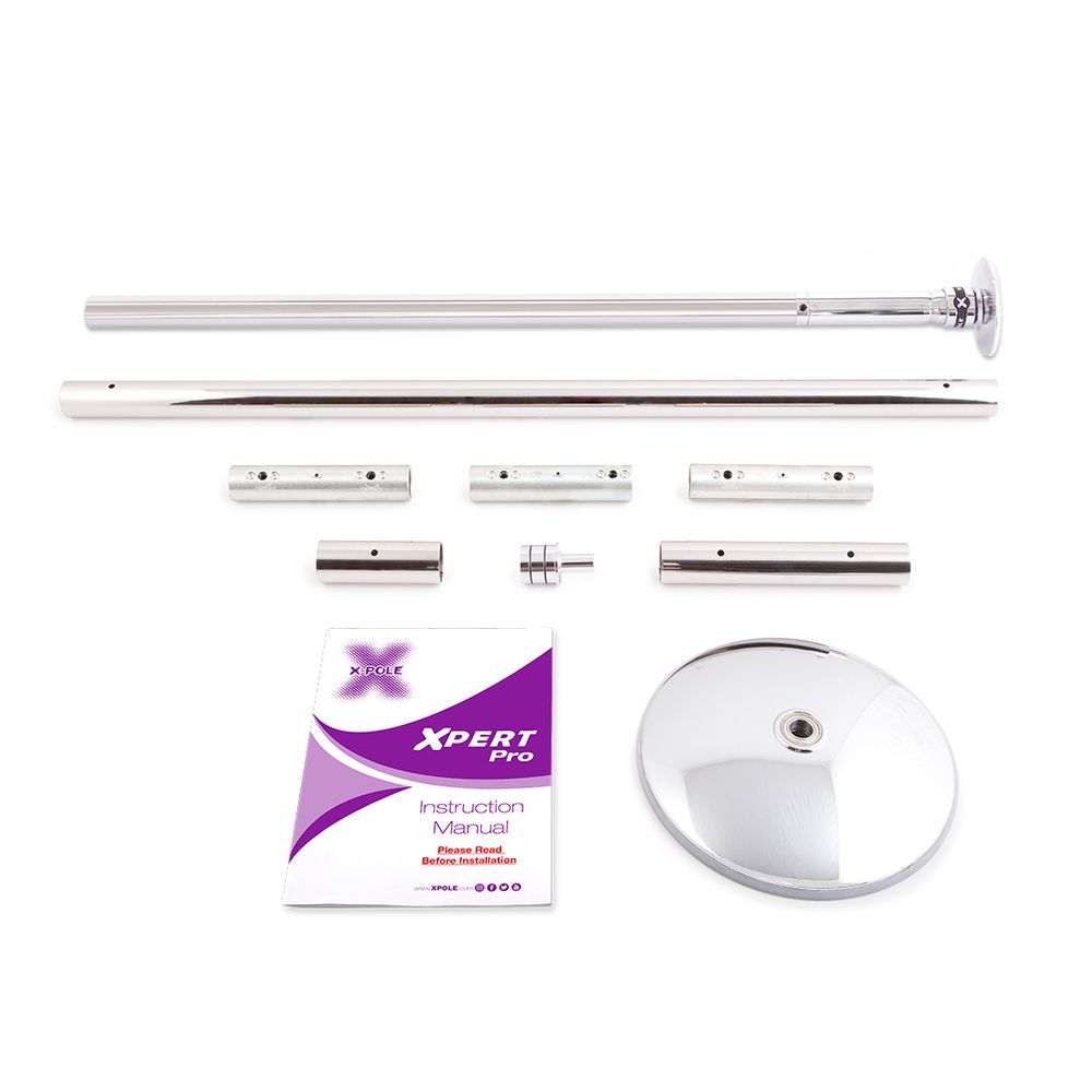 X-POLE Xpert Pro polestang - 45 mm statisk/spin